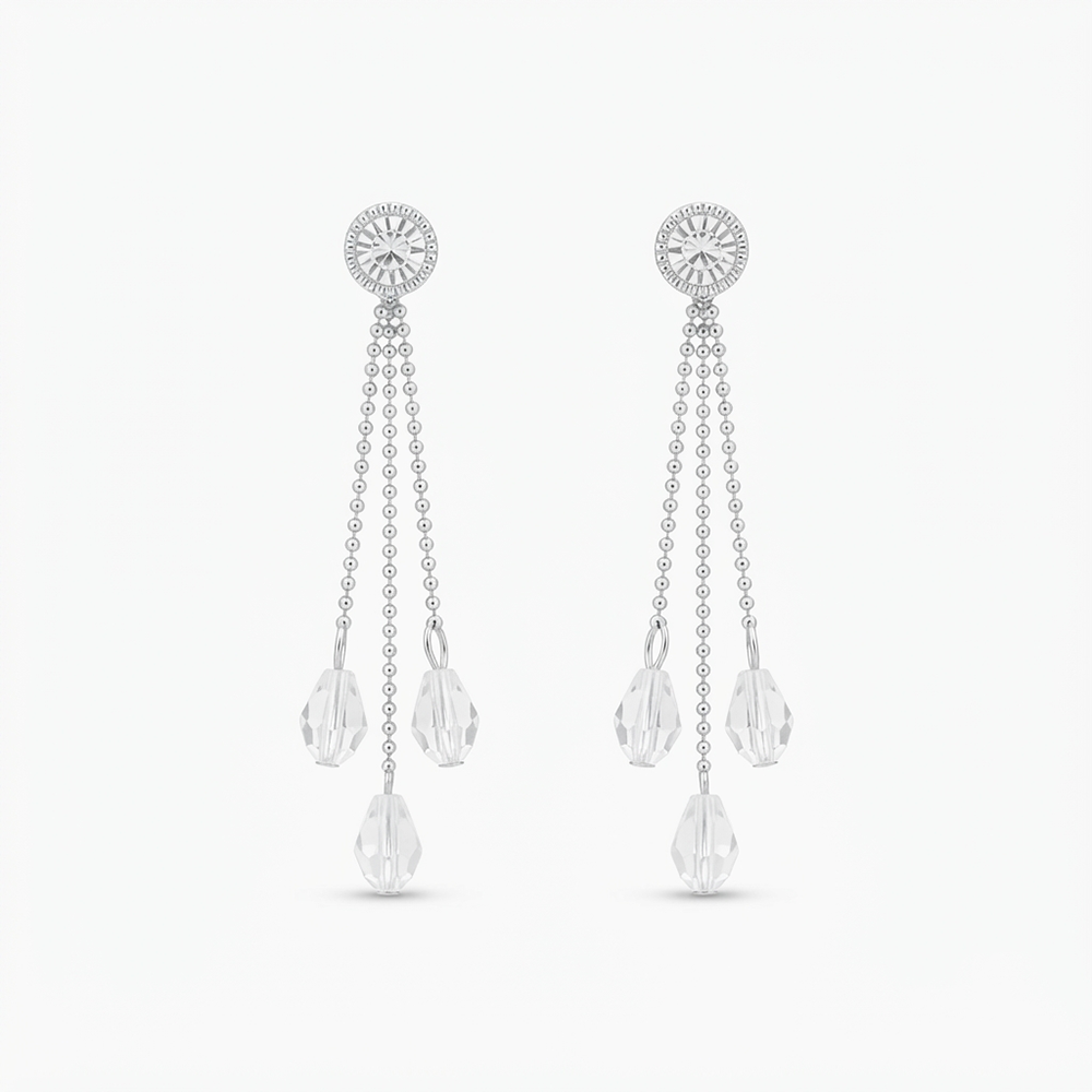 The99Jewel Timeless Crystal Stone Party Wear Earrings
