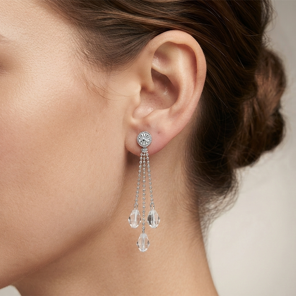The99Jewel Timeless Crystal Stone Party Wear Earrings