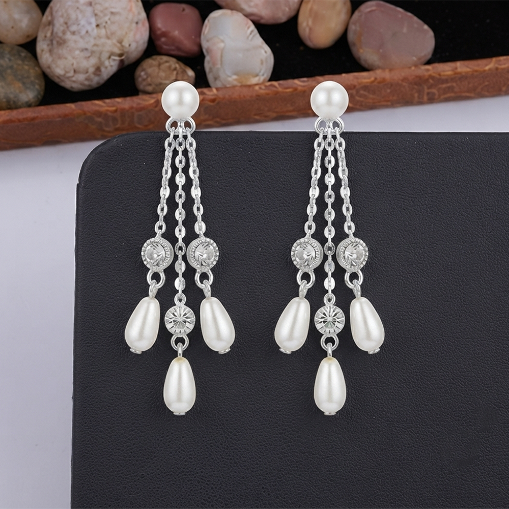 The99Jewel Timeless Crystal Stone Party Wear Earrings