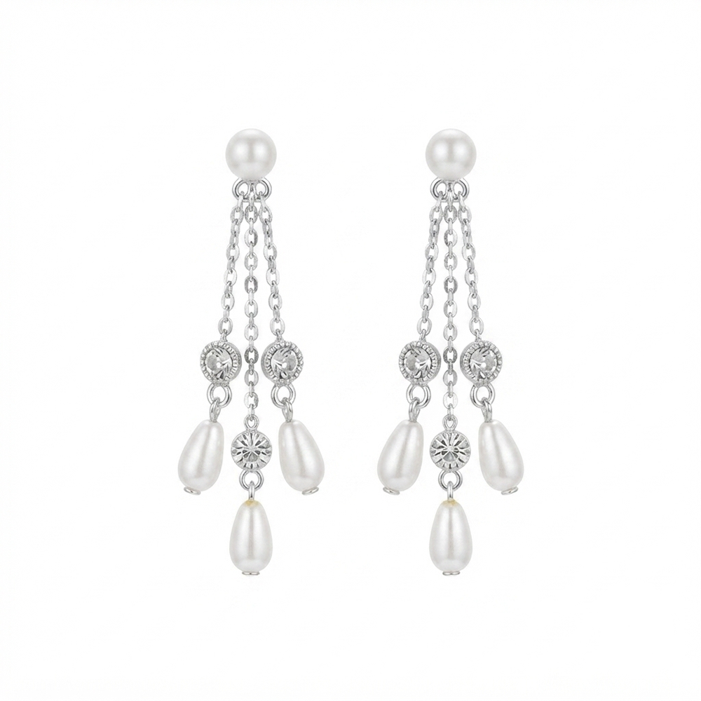 The99Jewel Timeless Crystal Stone Party Wear Earrings