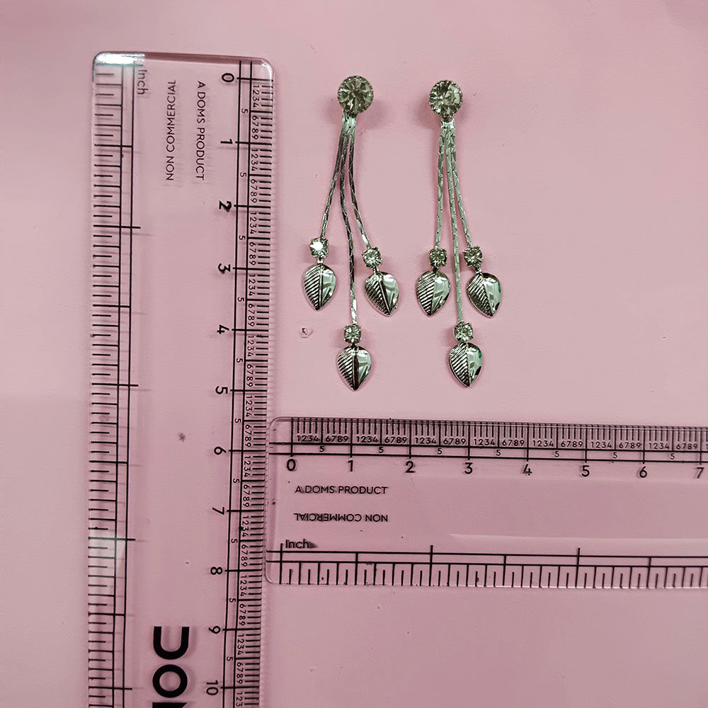 The99Jewel Timeless Crystal Stone Party Wear Earrings