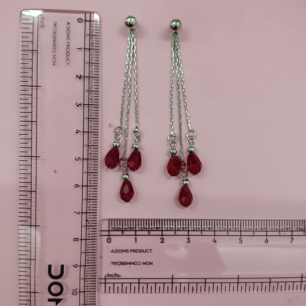 The99Jewel Designer Crystal Stone Drop Earrings for Women