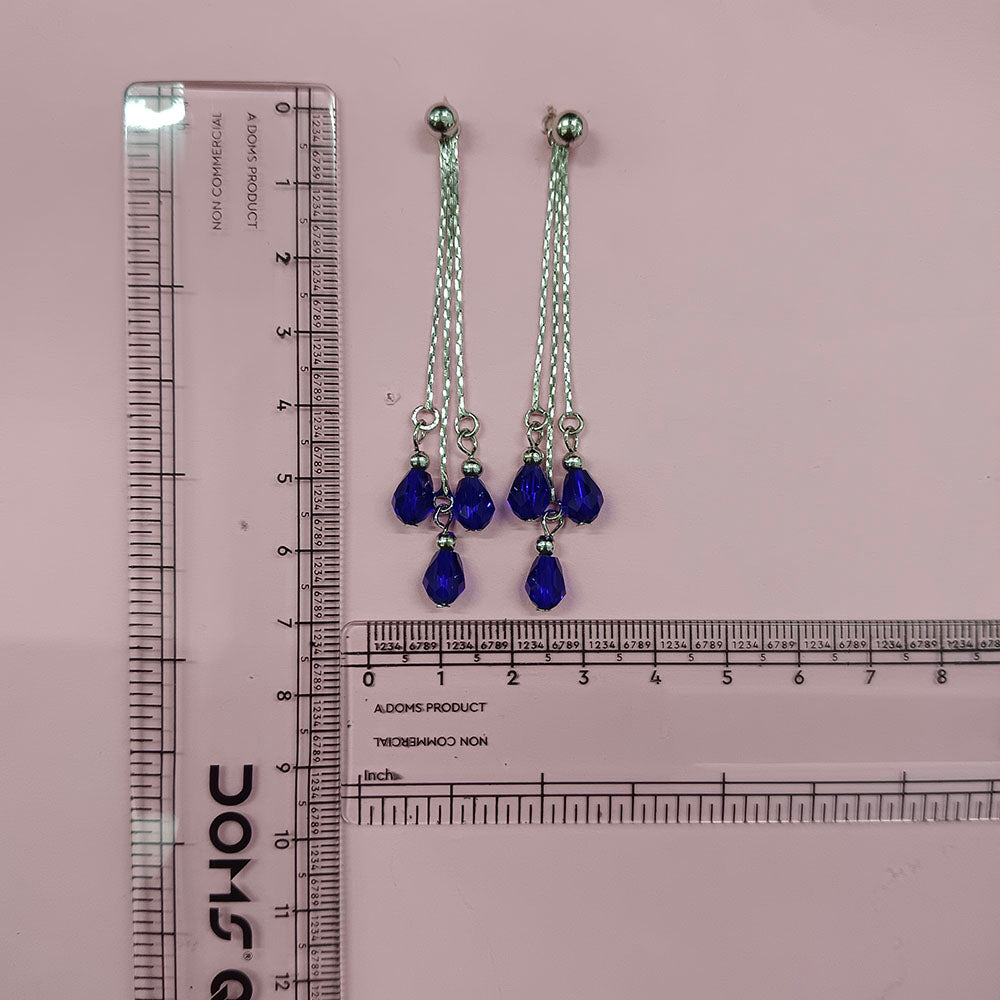 The99Jewel Designer Crystal Stone Drop Earrings for Women