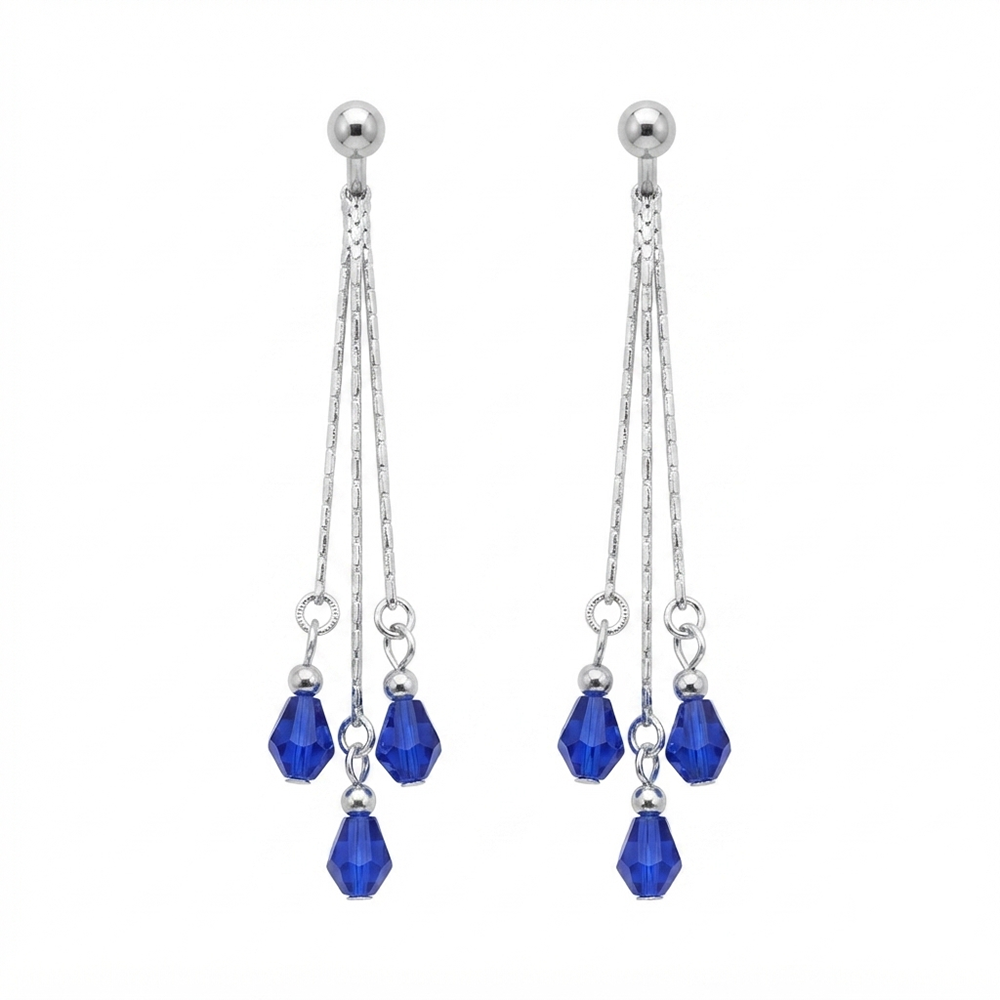 The99Jewel Designer Crystal Stone Drop Earrings for Women