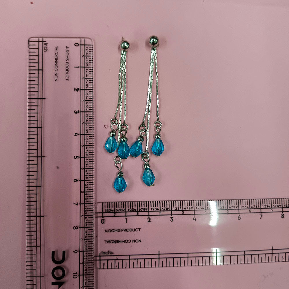 The99Jewel Designer Crystal Stone Drop Earrings for Women