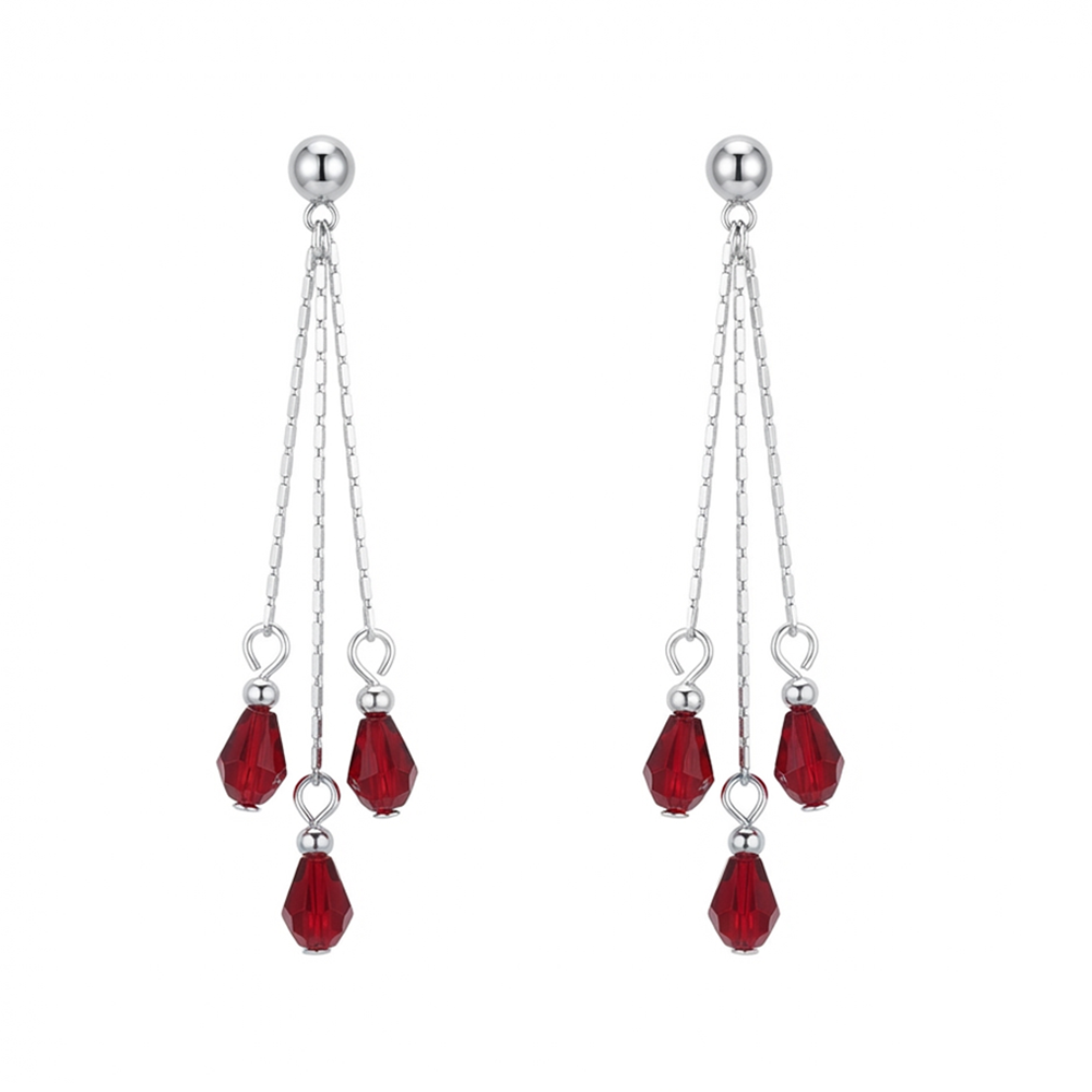 The99Jewel Designer Crystal Stone Drop Earrings for Women