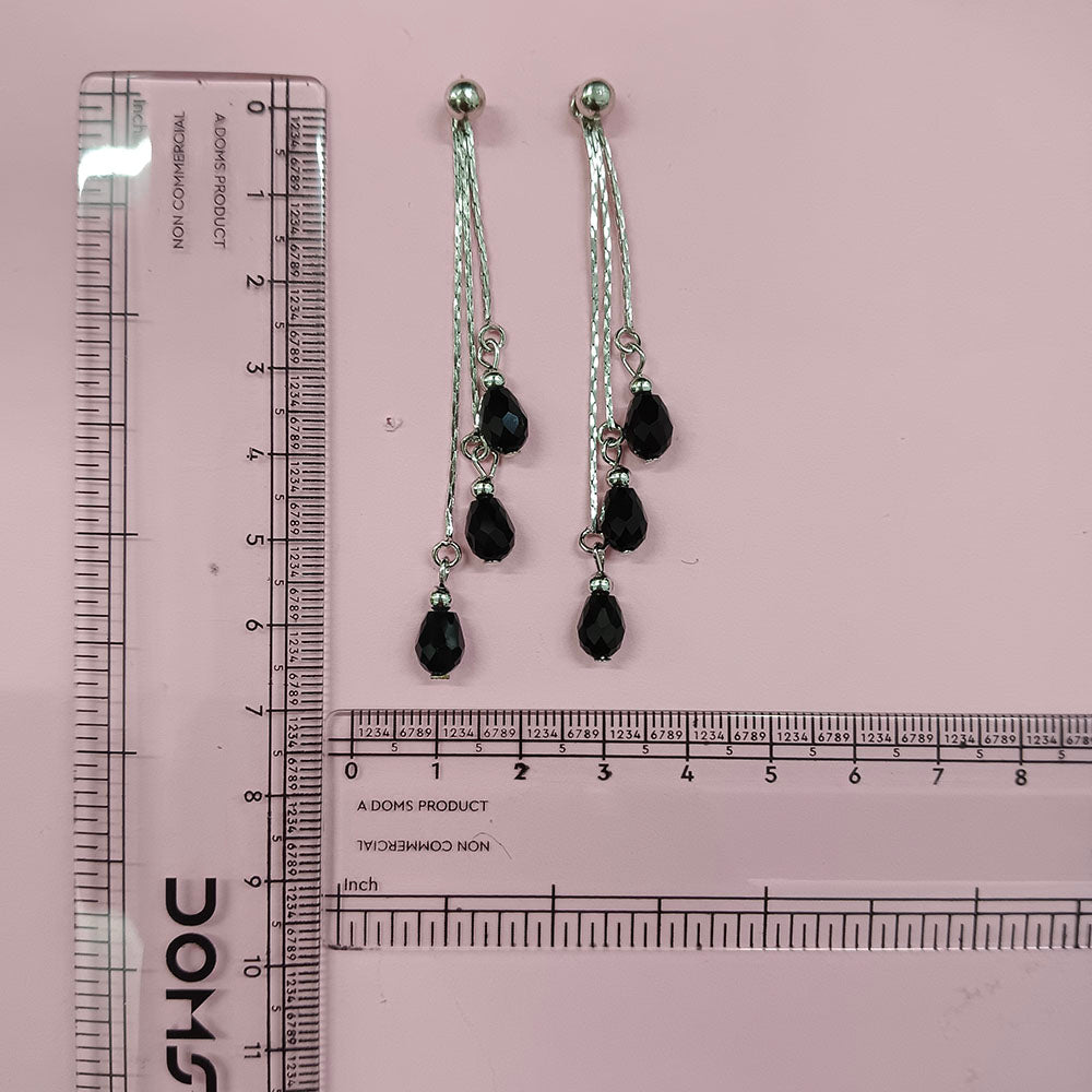 The99Jewel Designer Crystal Stone Drop Earrings for Women