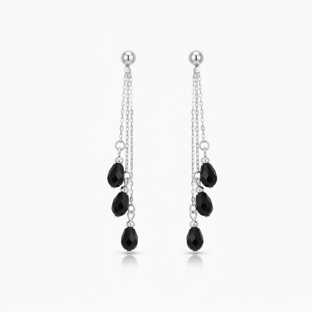 The99Jewel Designer Crystal Stone Drop Earrings for Women