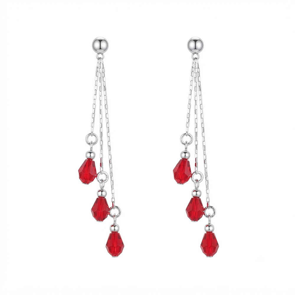 The99Jewel Designer Crystal Stone Drop Earrings for Women