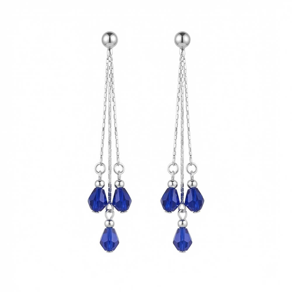 The99Jewel Designer Crystal Stone Drop Earrings for Women