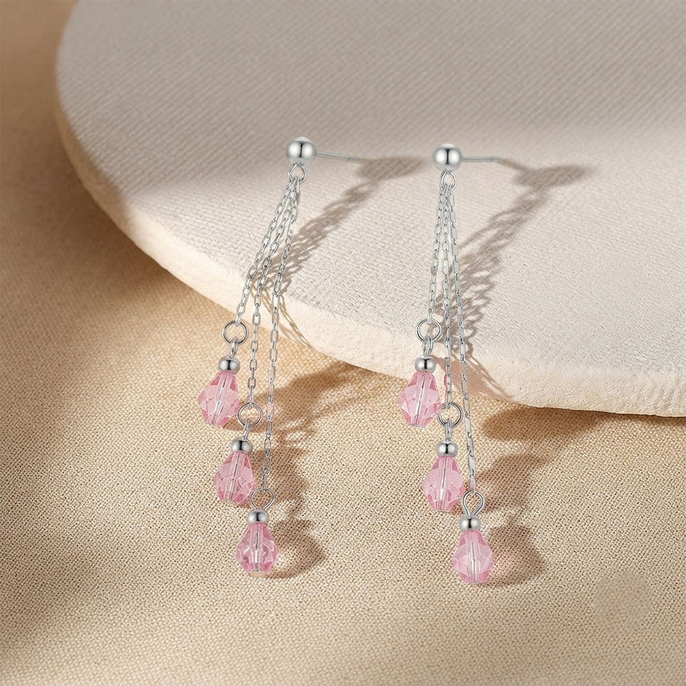 The99Jewel Designer Crystal Stone Drop Earrings for Women