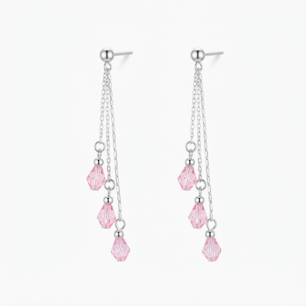 The99Jewel Designer Crystal Stone Drop Earrings for Women