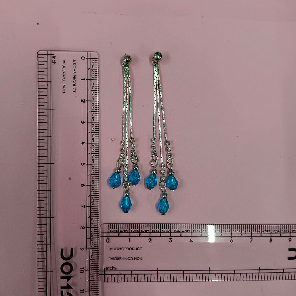 The99Jewel Designer Crystal Stone Drop Earrings for Women