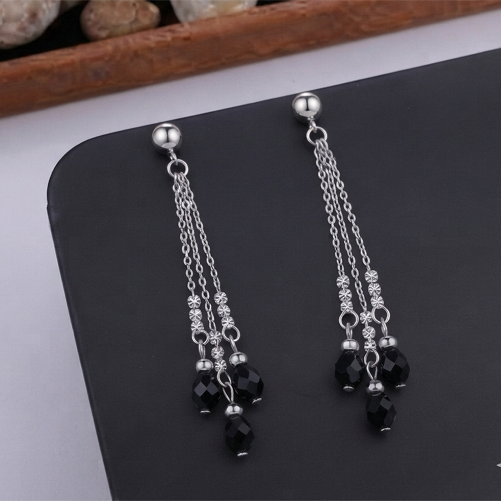 The99Jewel Designer Crystal Stone Drop Earrings for Women