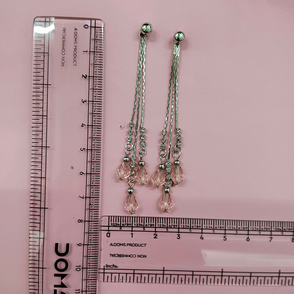 The99Jewel Designer Crystal Stone Drop Earrings for Women