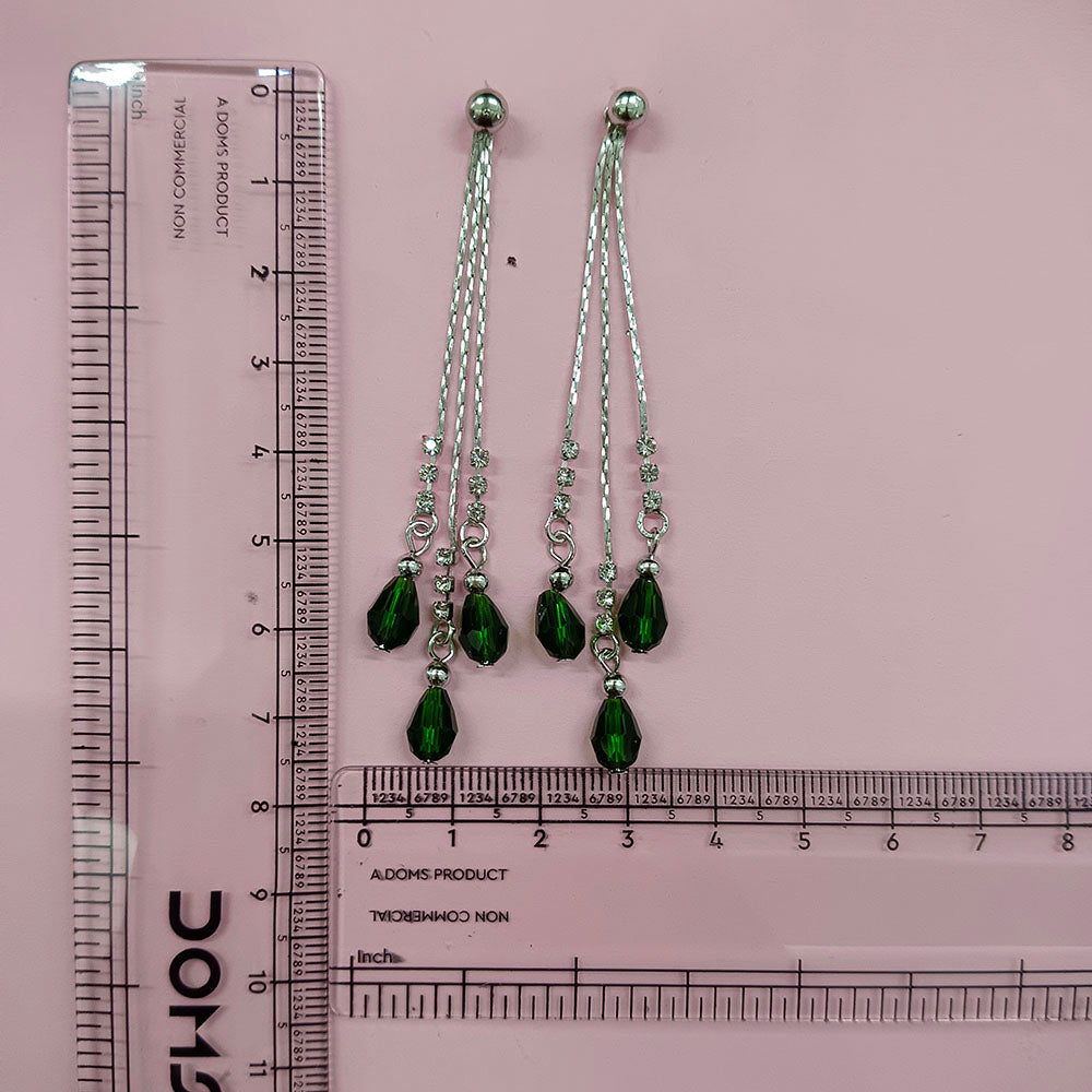 The99Jewel Designer Crystal Stone Drop Earrings for Women
