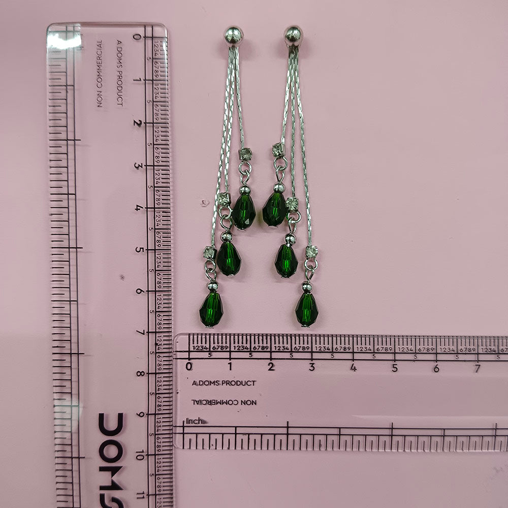 The99Jewel Designer Crystal Stone Drop Earrings for Women