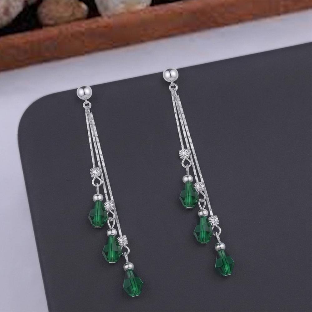 The99Jewel Designer Crystal Stone Drop Earrings for Women