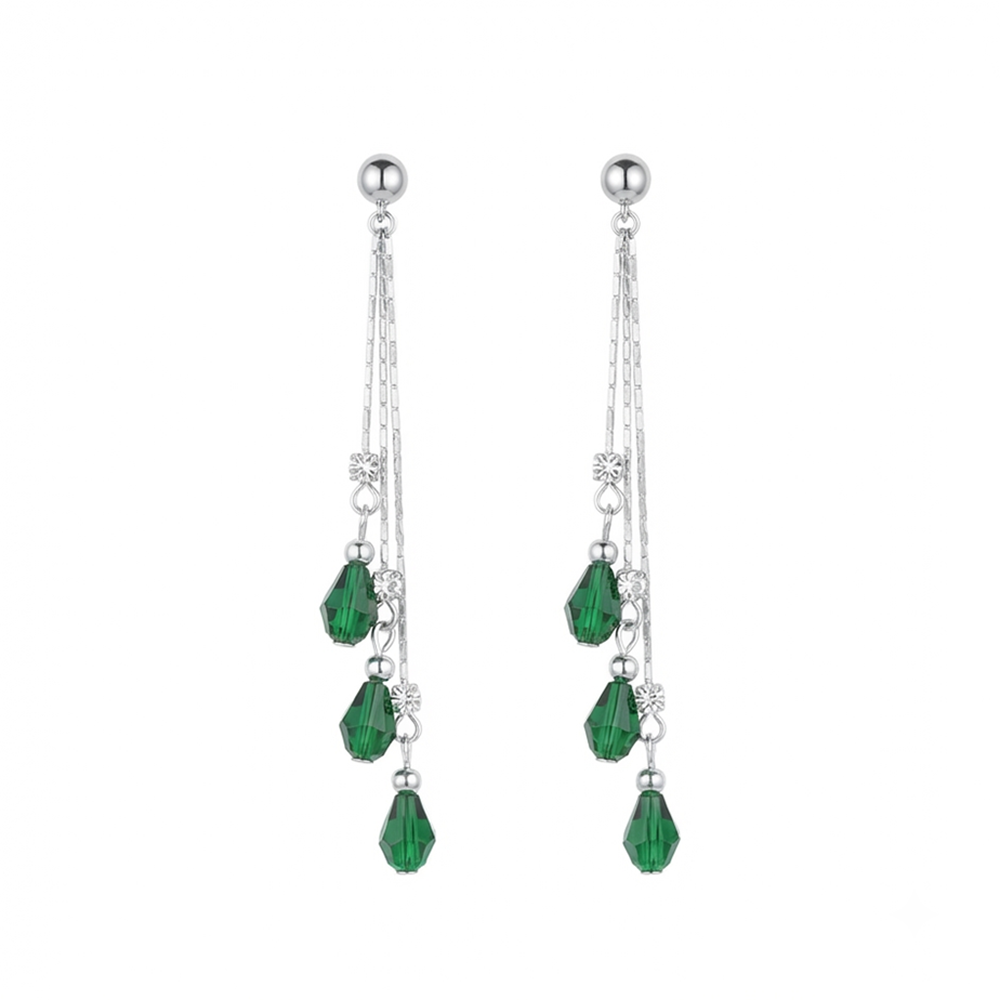 The99Jewel Designer Crystal Stone Drop Earrings for Women