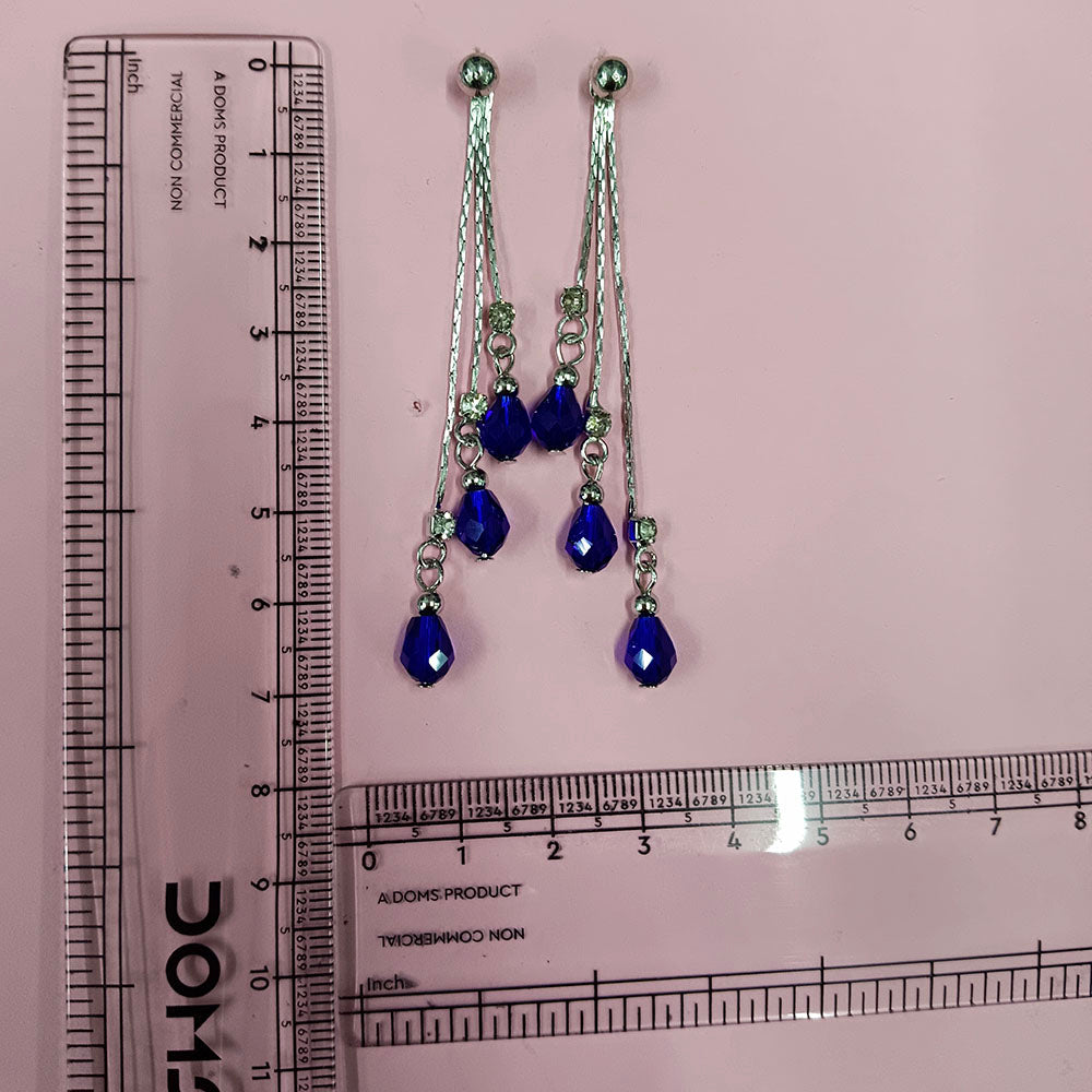 The99Jewel Designer Crystal Stone Drop Earrings for Women