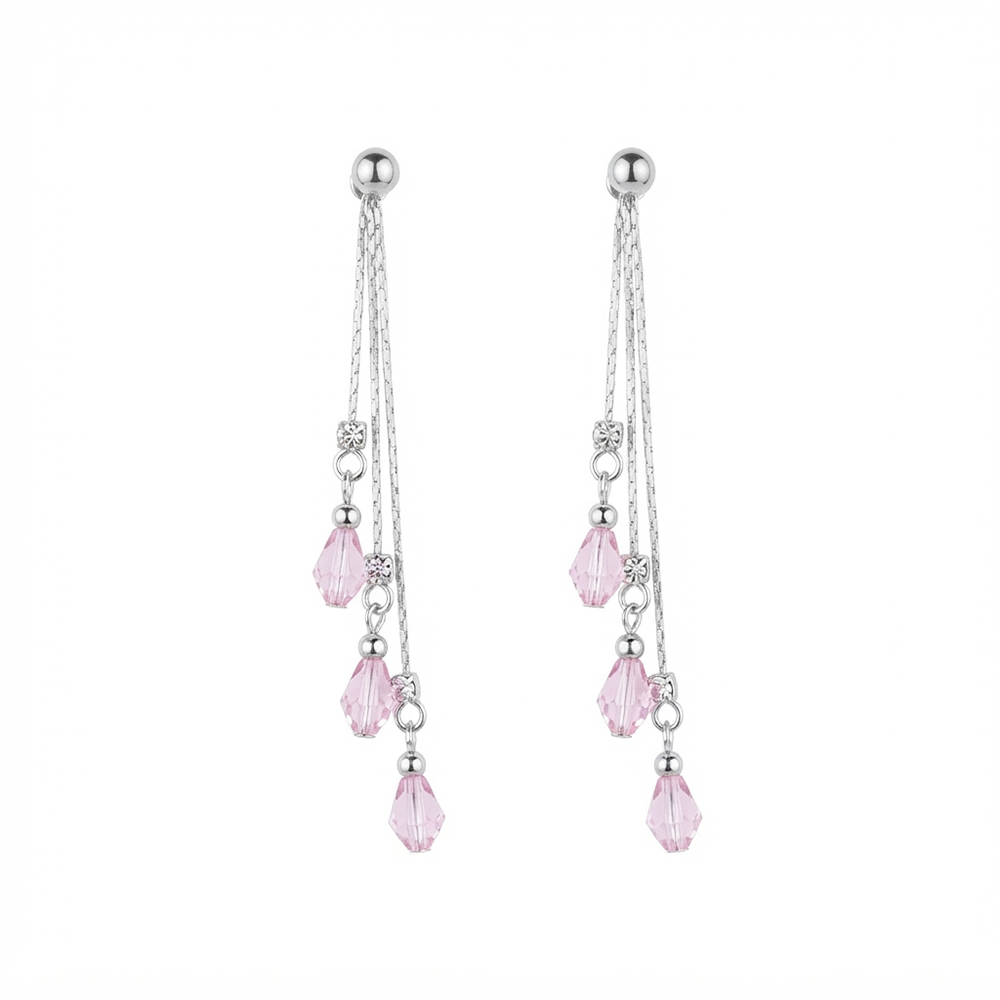 The99Jewel Designer Crystal Stone Drop Earrings for Women