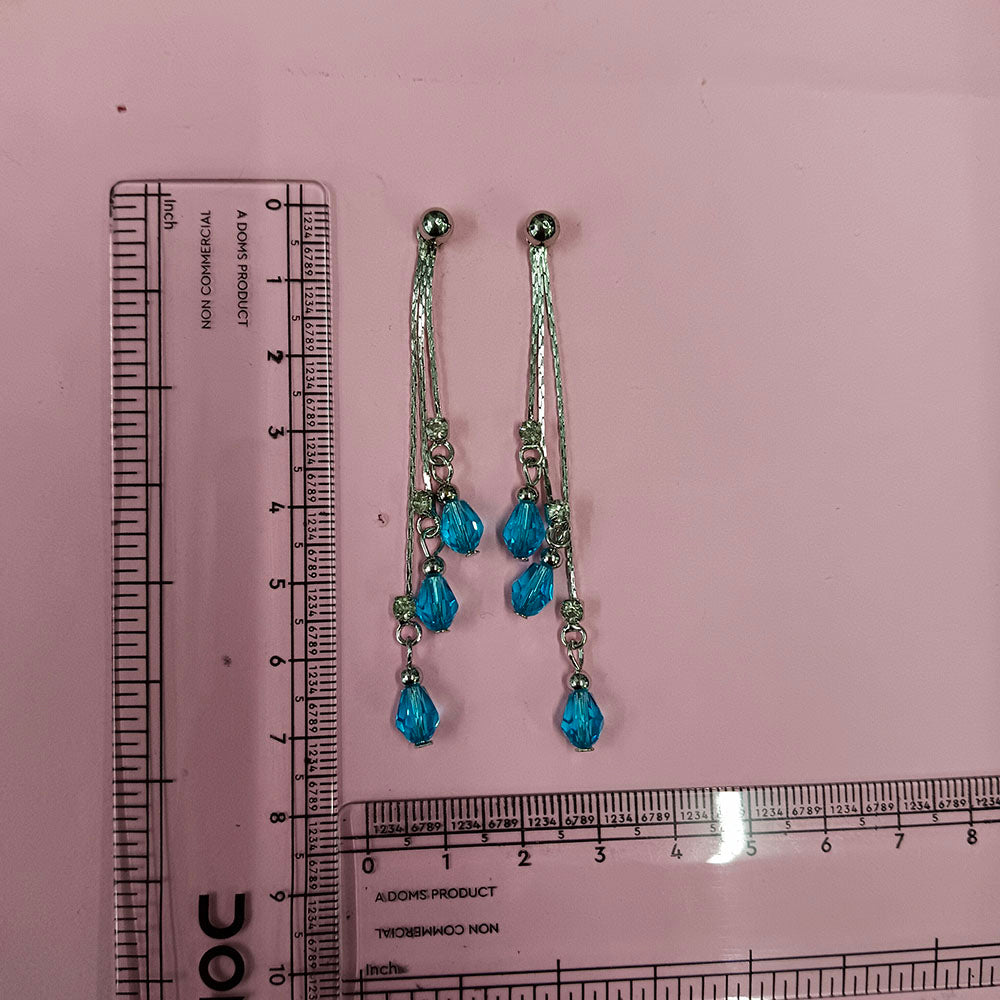 The99Jewel Designer Crystal Stone Drop Earrings for Women