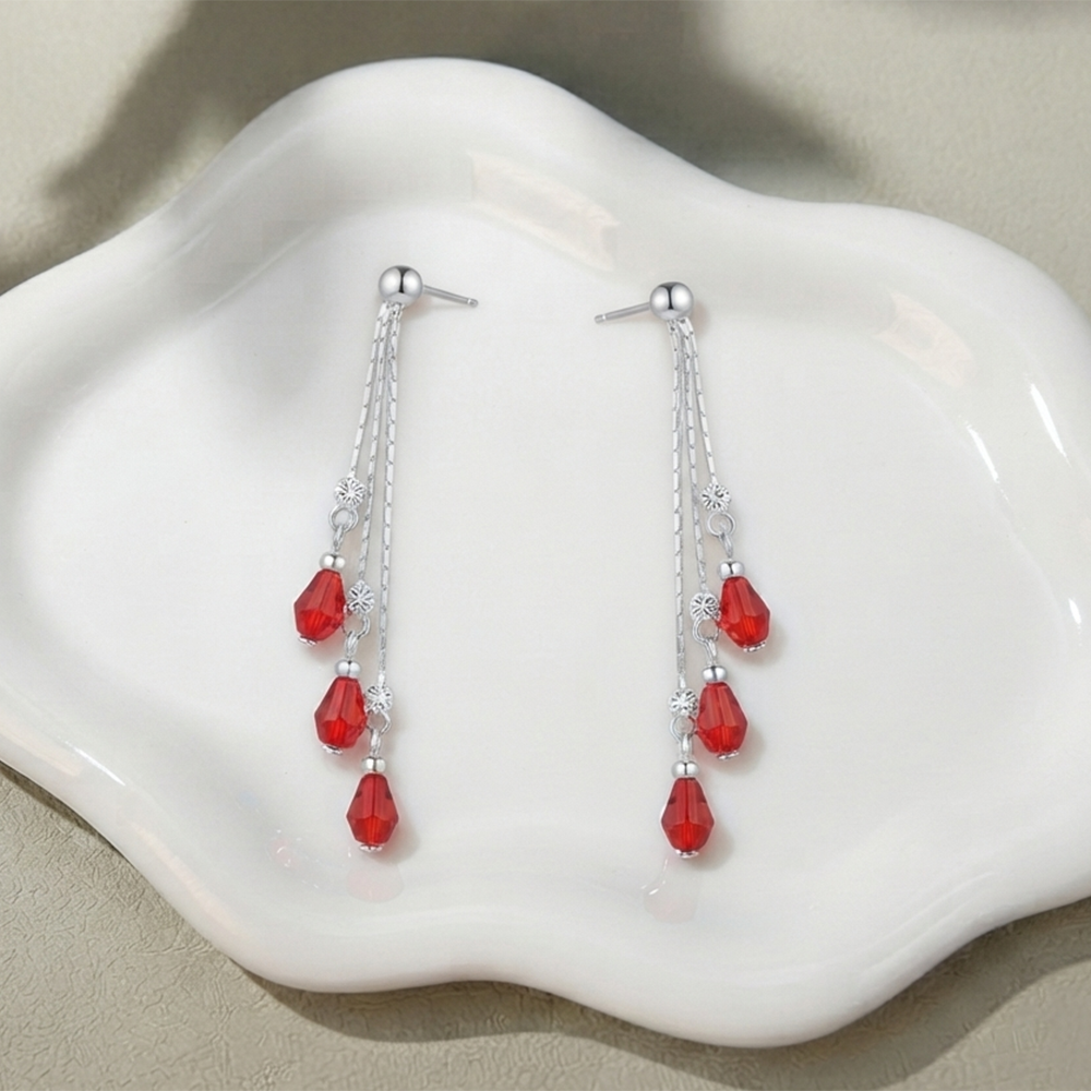 The99Jewel Designer Crystal Stone Drop Earrings for Women