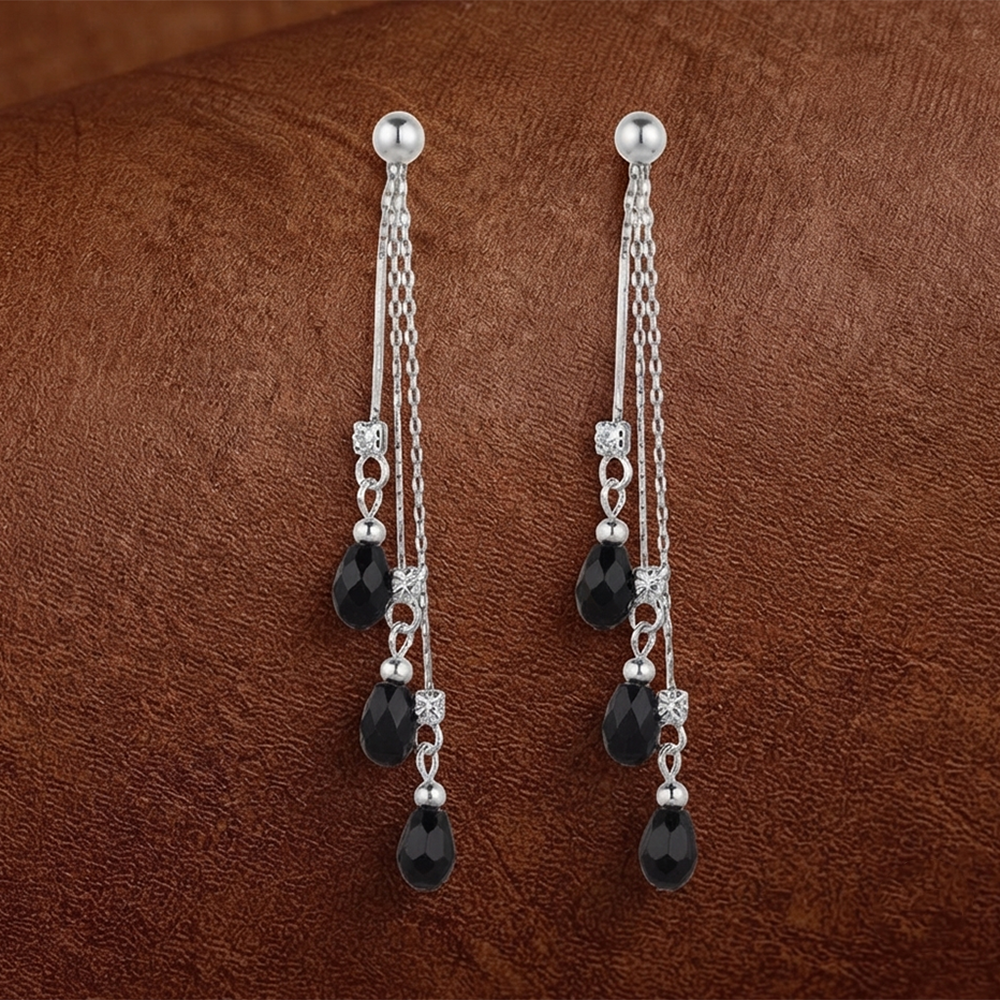 The99Jewel Designer Crystal Stone Drop Earrings for Women
