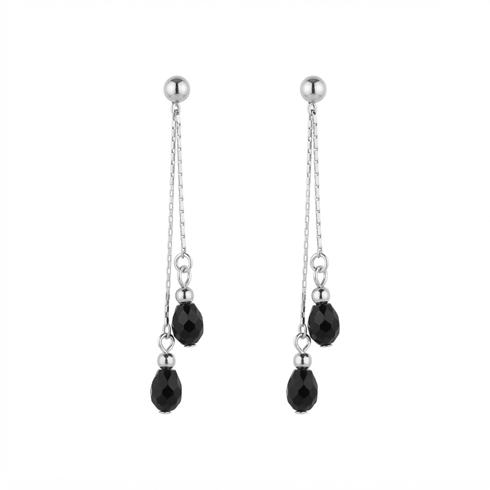 The99Jewel Designer Crystal Stone Drop Earrings for Women