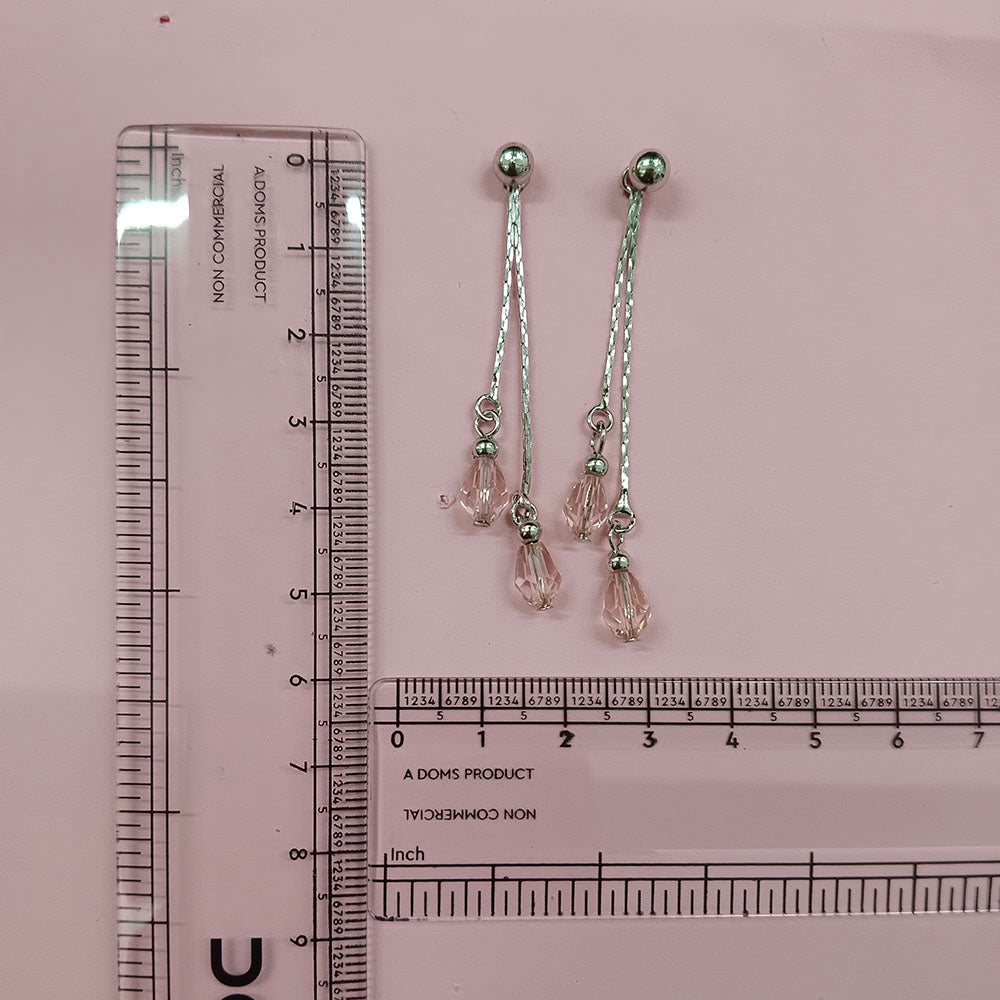 The99Jewel Designer Crystal Stone Drop Earrings for Women
