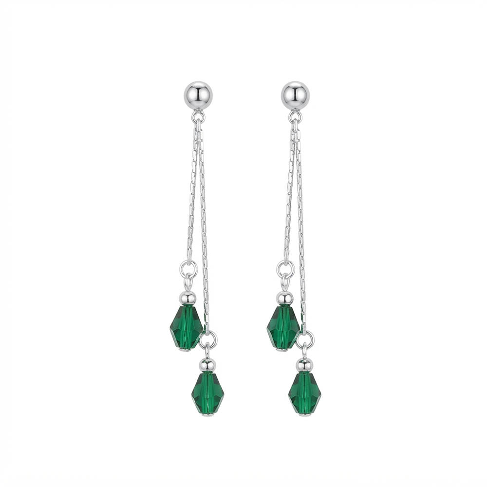The99Jewel Designer Crystal Stone Drop Earrings for Women