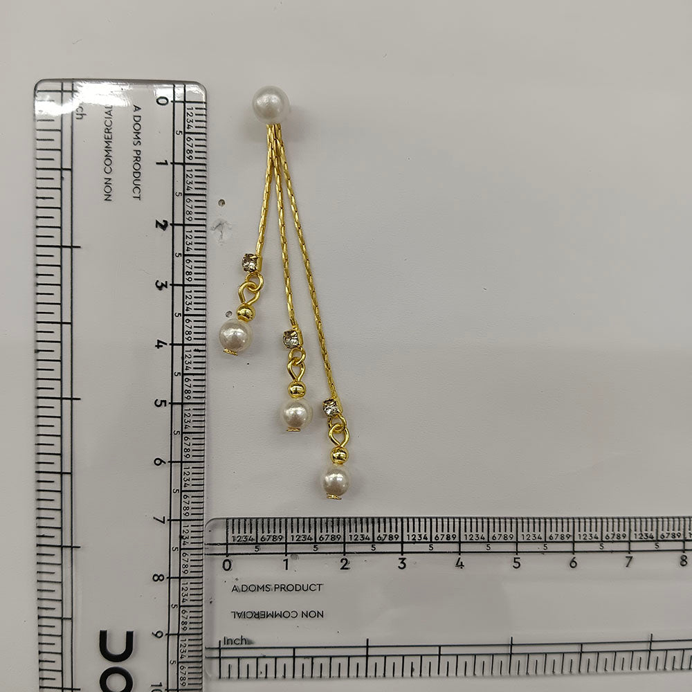 The99Jewel Magnificent Gold Plated Crystal Stone Dangler Earrings for Women
