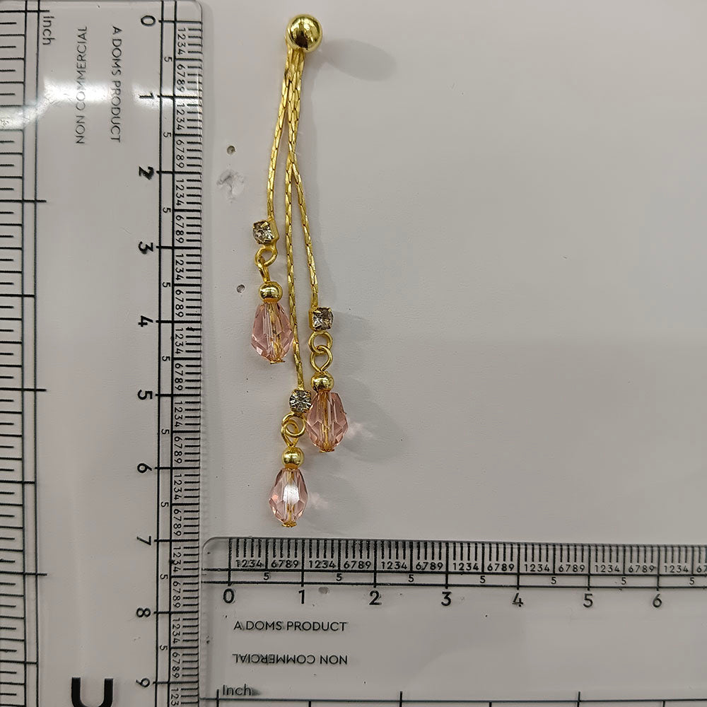 The99Jewel Magnificent Gold Plated Crystal Stone Dangler Earrings for Women