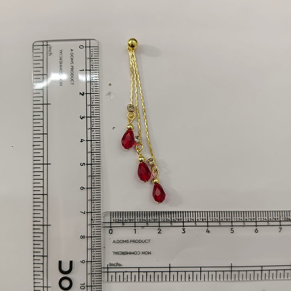 The99Jewel Magnificent Gold Plated Crystal Stone Dangler Earrings for Women