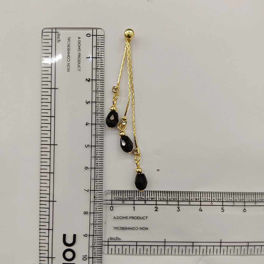 The99Jewel Magnificent Gold Plated Crystal Stone Dangler Earrings for Women
