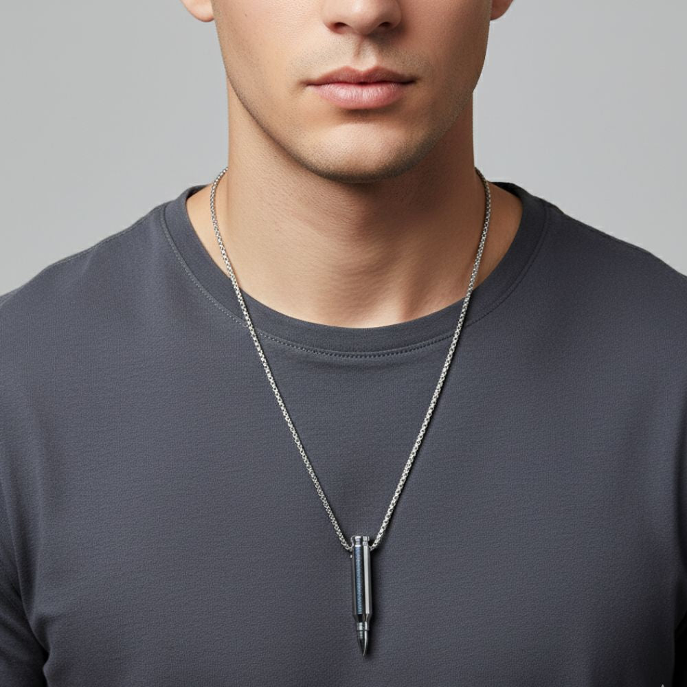 The99Jewel Fashion Bullet Chain Pendant - 1404805